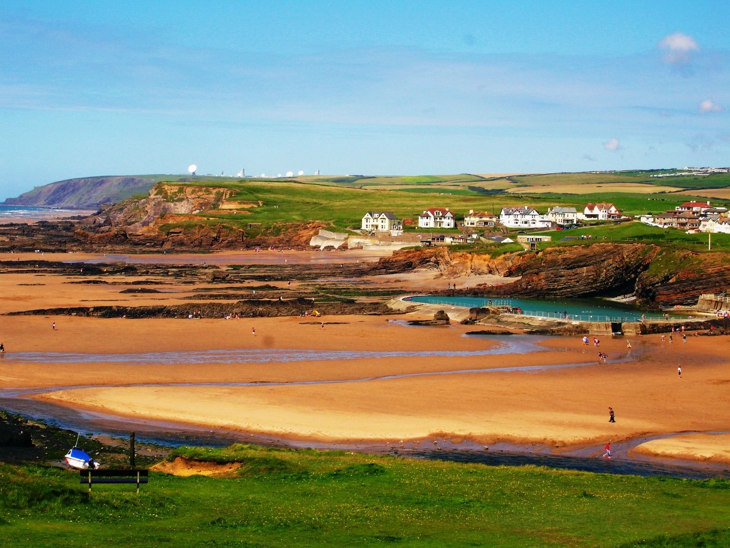Summerleaze Beach in Bude